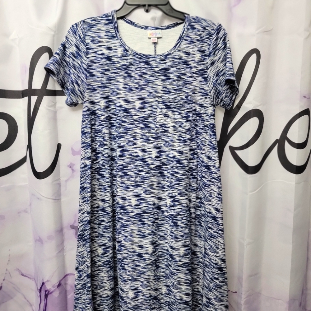 LuluRoe Blue TeeShirt Tunic